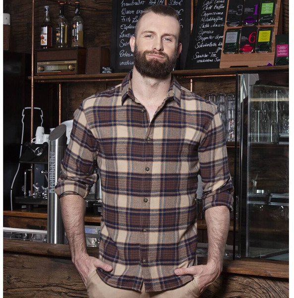 Karlowsky KYBM9 - Chemise À Carreaux Homme Urban-Trend