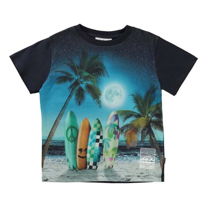 Molo T-Shirt Coton Bio Rame | Noir