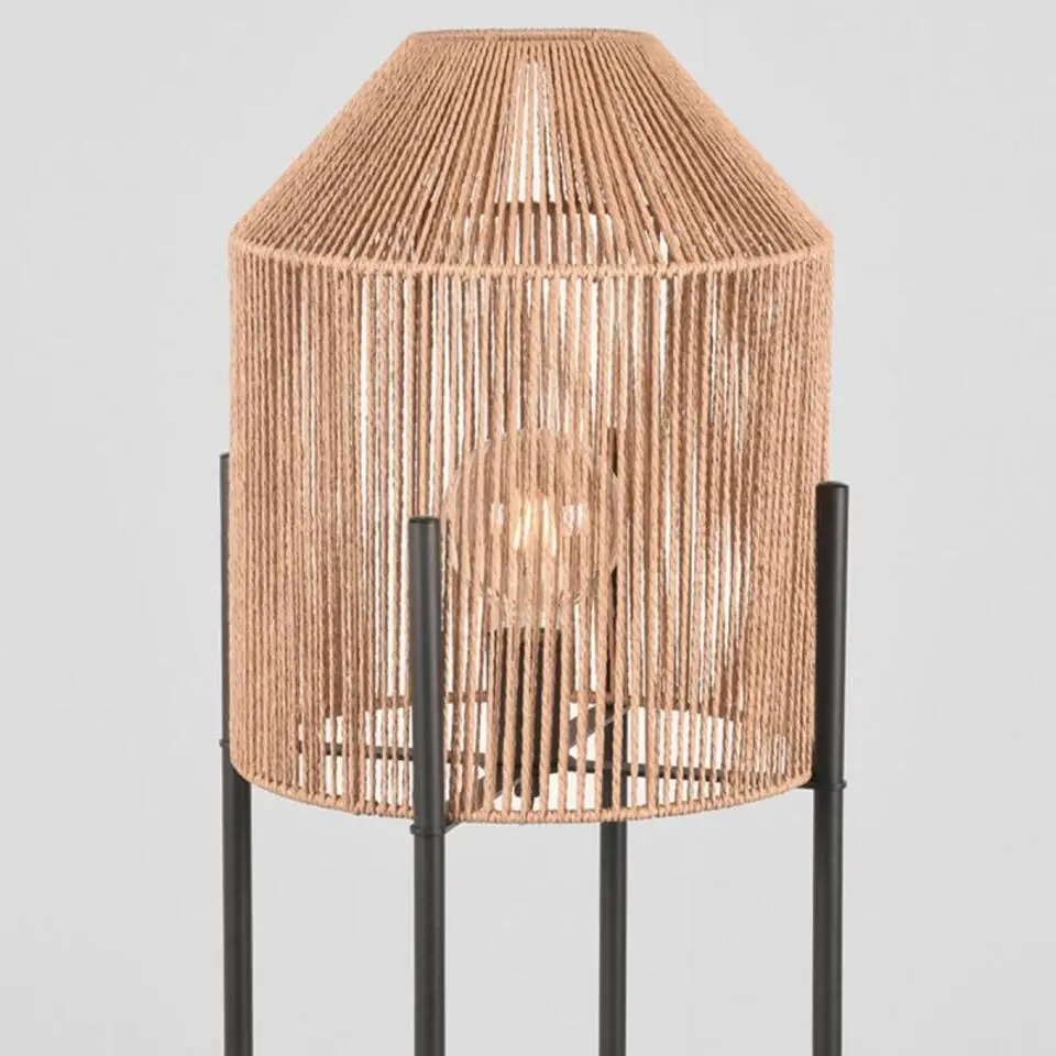 LABEL51 - Vloerlamp Ibiza 150 cm - Naturel - Jute