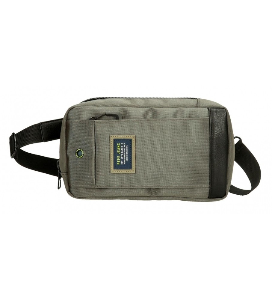 Pepe Jeans Bandolera rionera Leighton verde