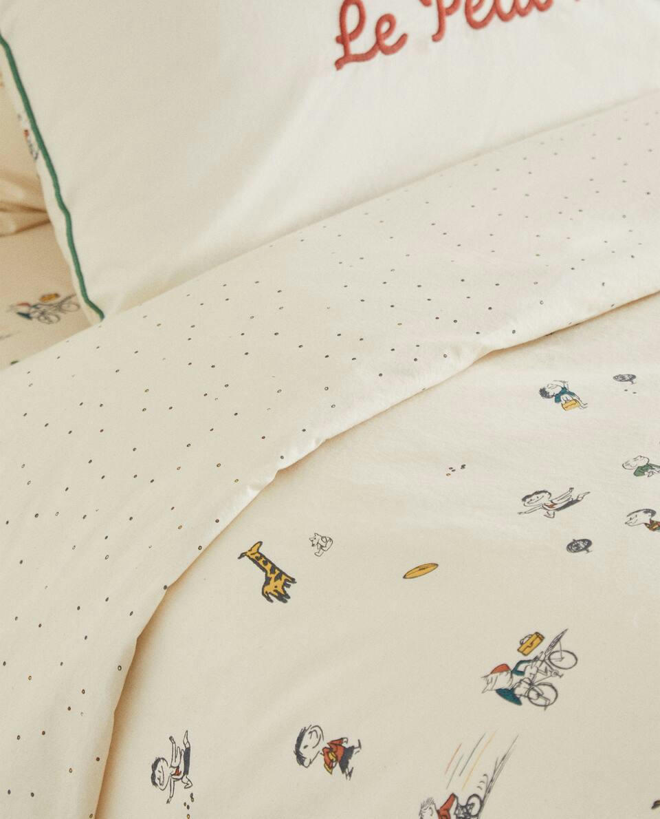 Lençol de algodão infantil Le Petit Nicolas