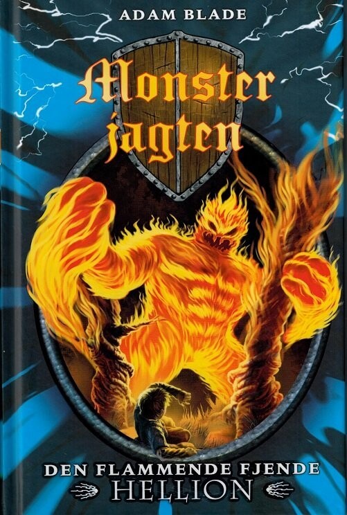 Monsterjagten 38 - Den Flammende Fjende Hellion - Adam Blade - Bog