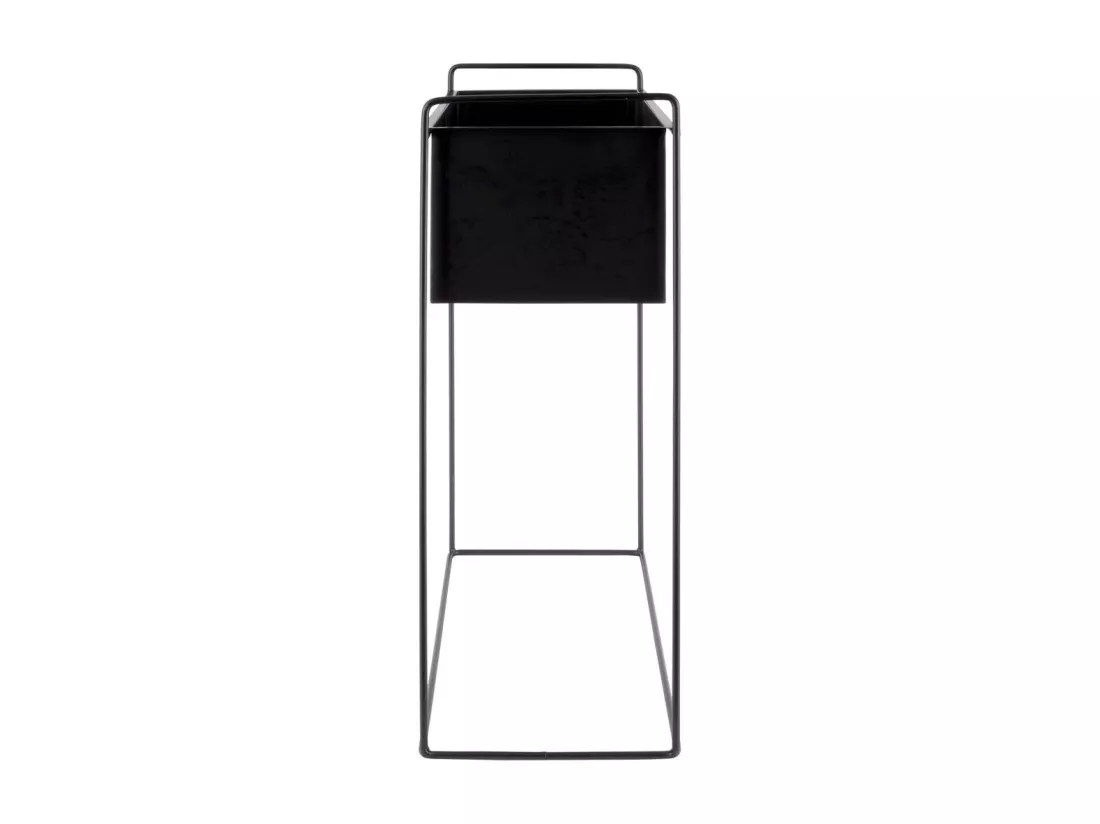 Set de 2 supports à plantes rectangulaires en métal Essence