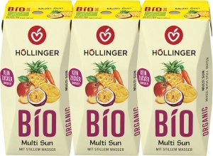 Höllinger Multi Sunrise Saft Tetra Prisma, 3 x 200 ml