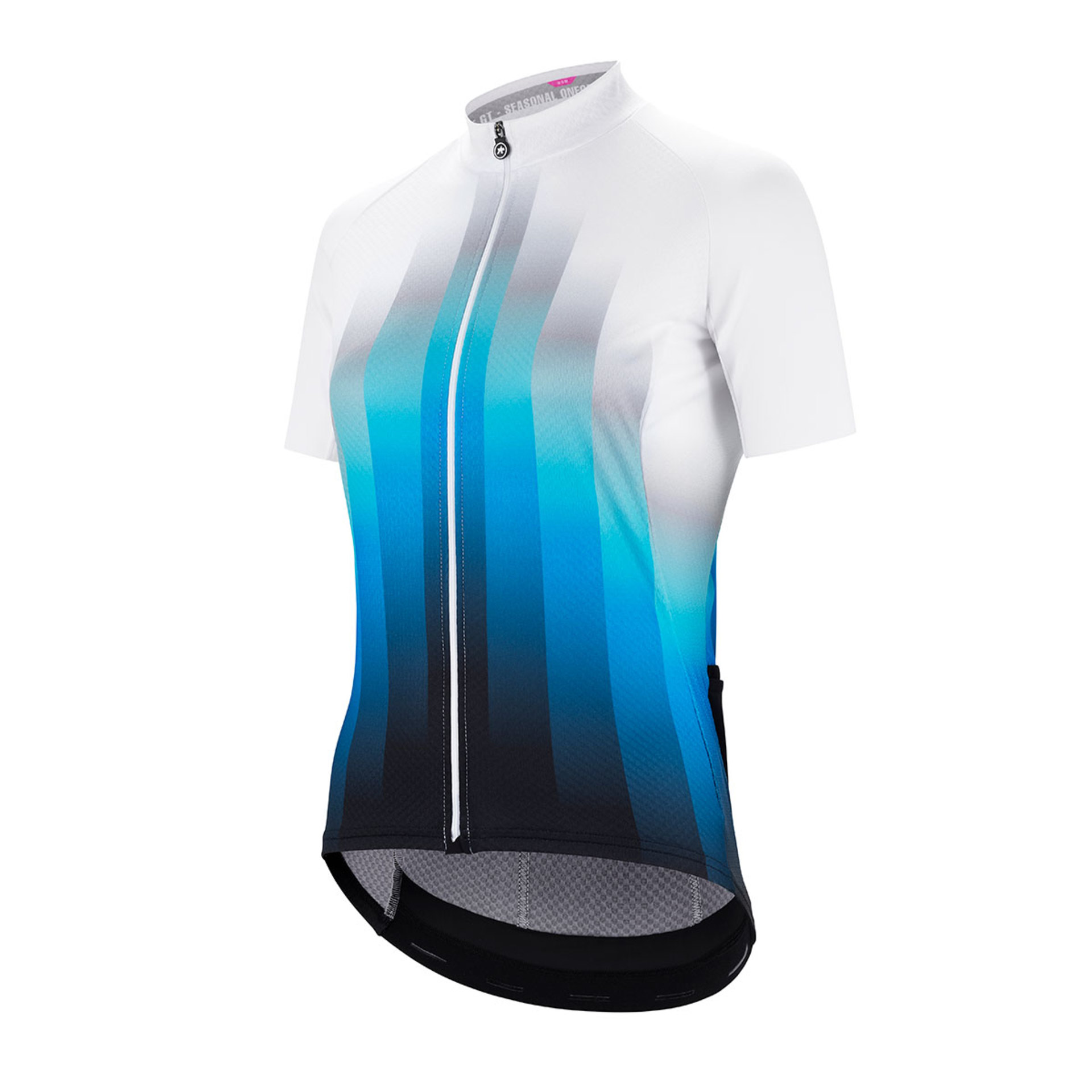 Assos UMA GT Summer Grupetto Fietsshirt Korte Mouwen Blauw Dames
