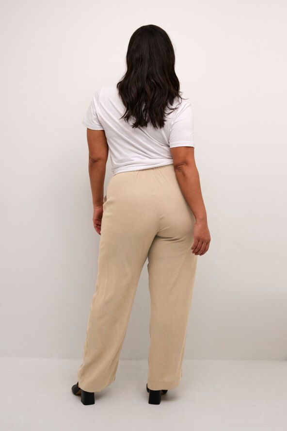 Kaffe Curve KCmille pants Chinchilla