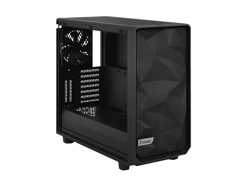 Fractal Design Meshify 2 - Tower - udvidet ATX - ingen strømforsyning (ATX) - sort - USB/Lyd