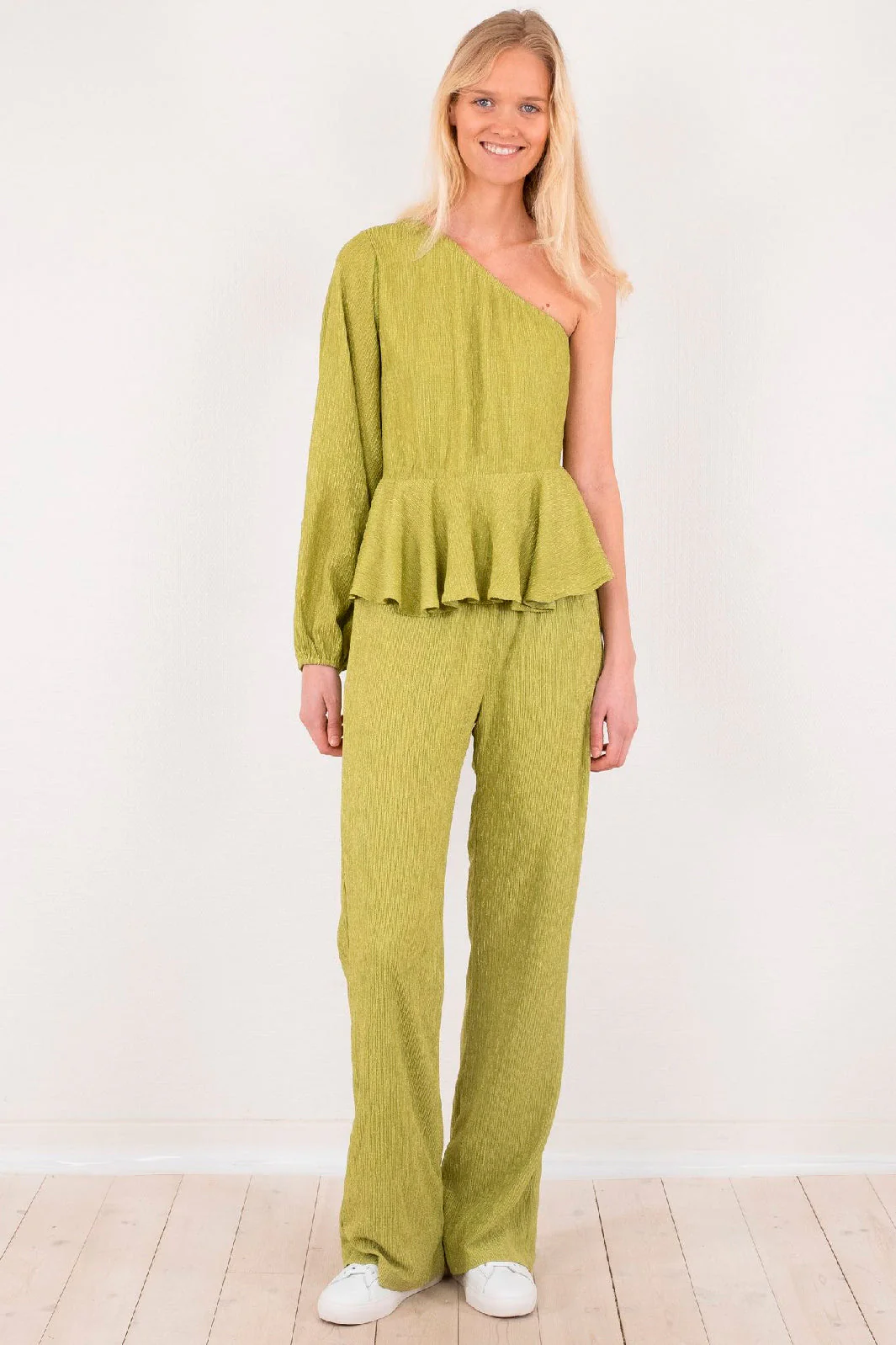 Neo Noir McCartney Plisse Blouse