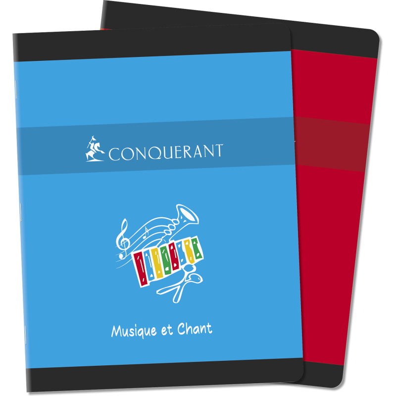 Cahier De Musique Conquerant 7 Agrafe 170X220 48P 70-90G Seyes/Musique Assorti