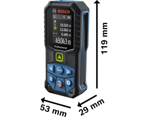 Laserafstandsmeter Bosch Professional GLM 50-27 CG