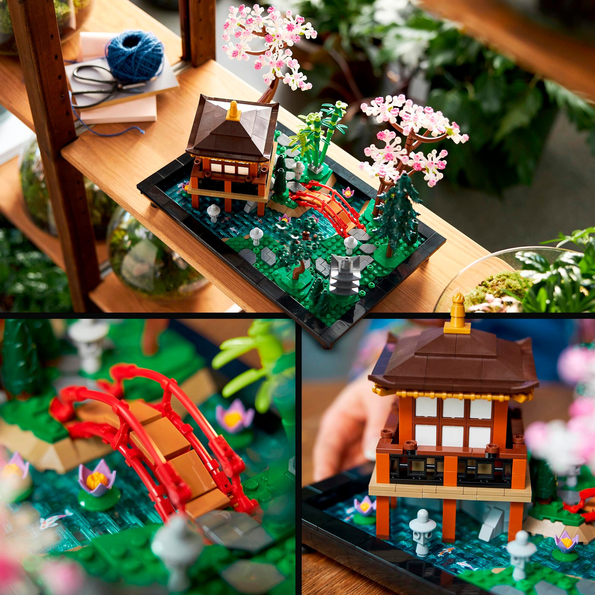 LEGO Konstruktionsspielzeug Icons Garten der Stille