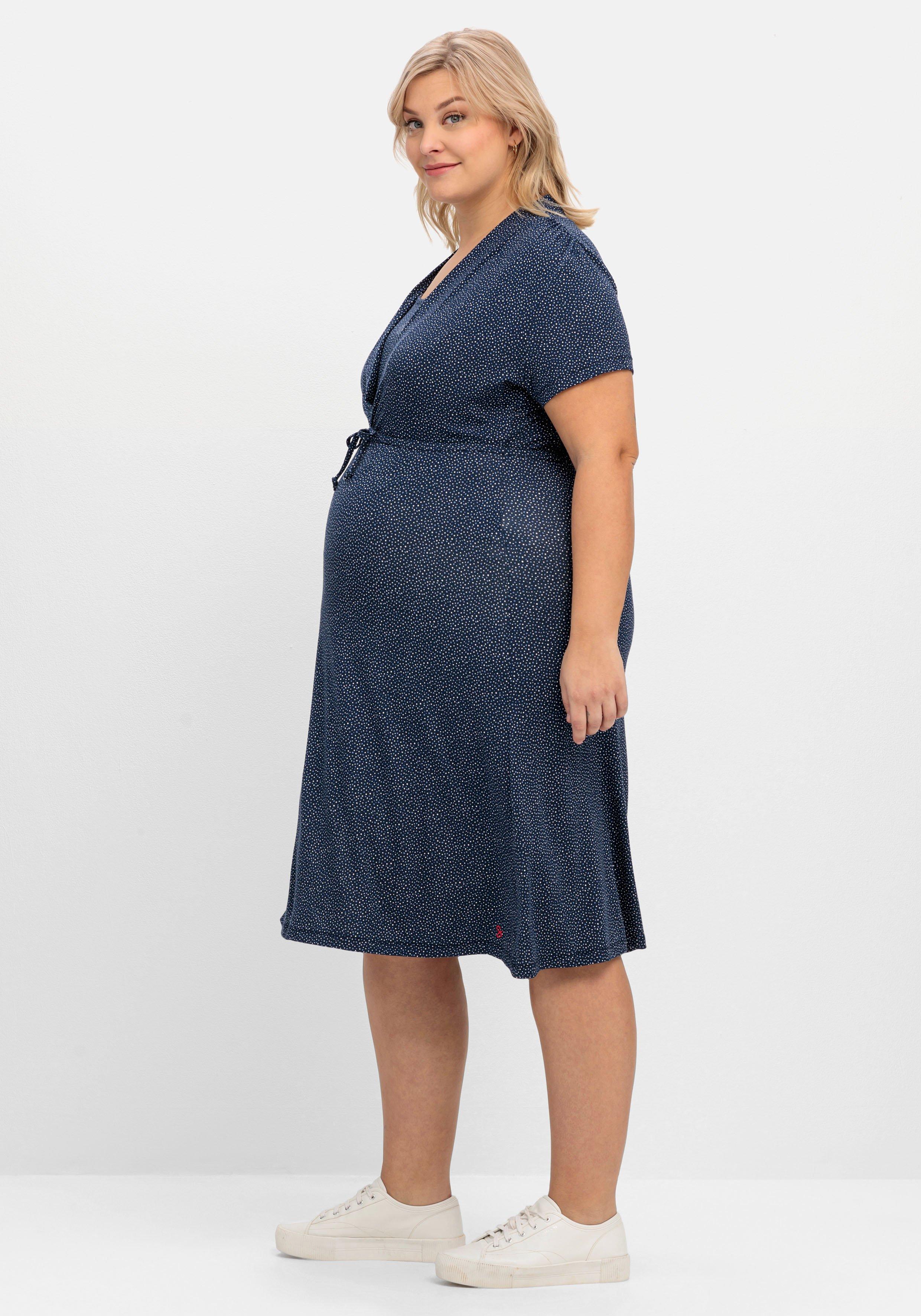 Stillkleid aus Jersey, mit Unterbrust-Tunnelzug