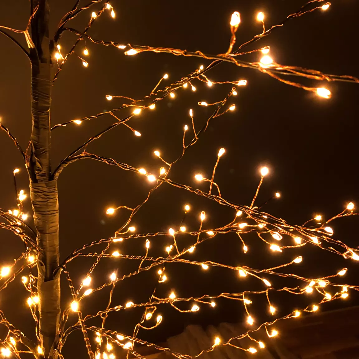 Arbre lumineux 720 LED (180 cm) Peuplier Eliot Blanc très chaud