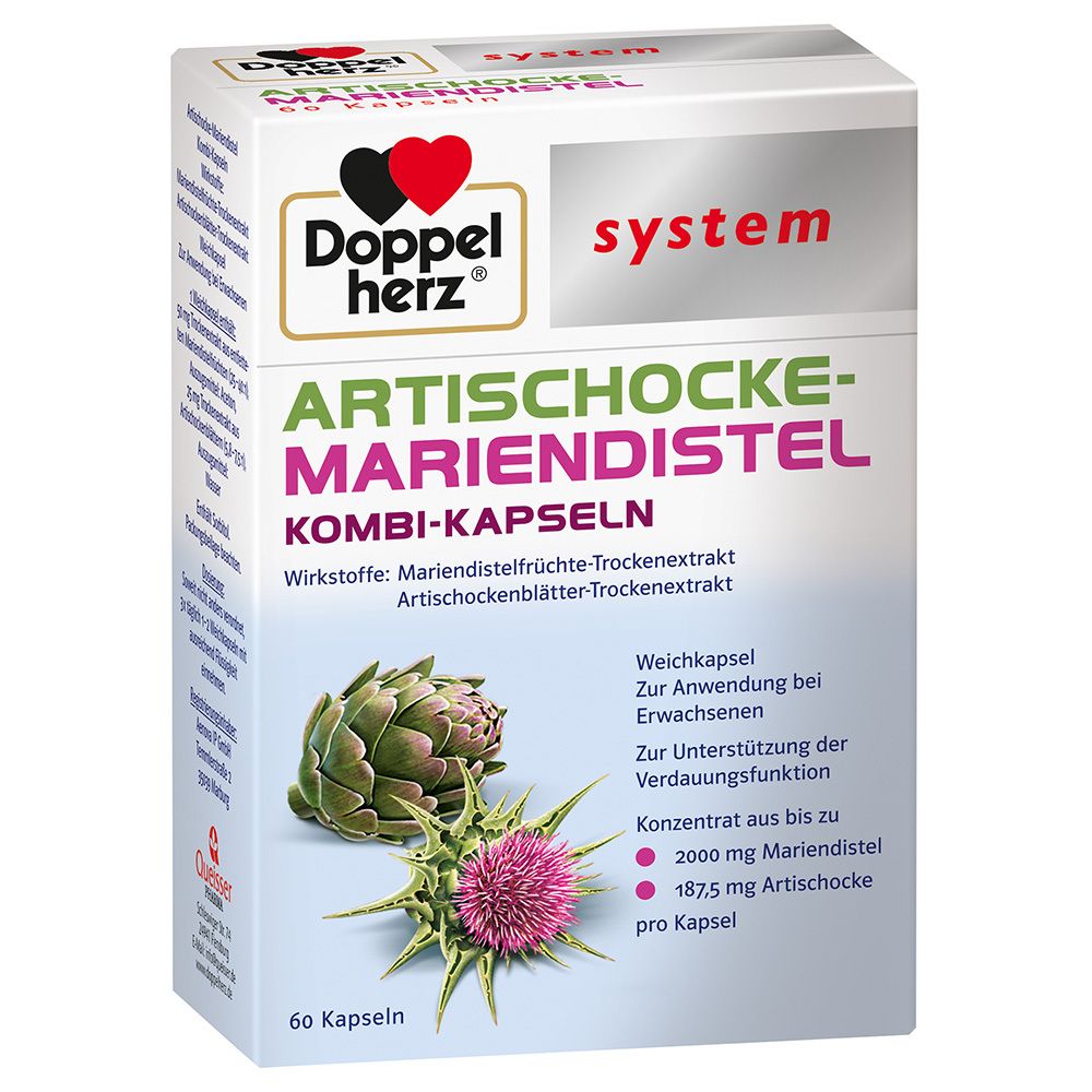 Doppelherz® Artischocke-Mariendistel