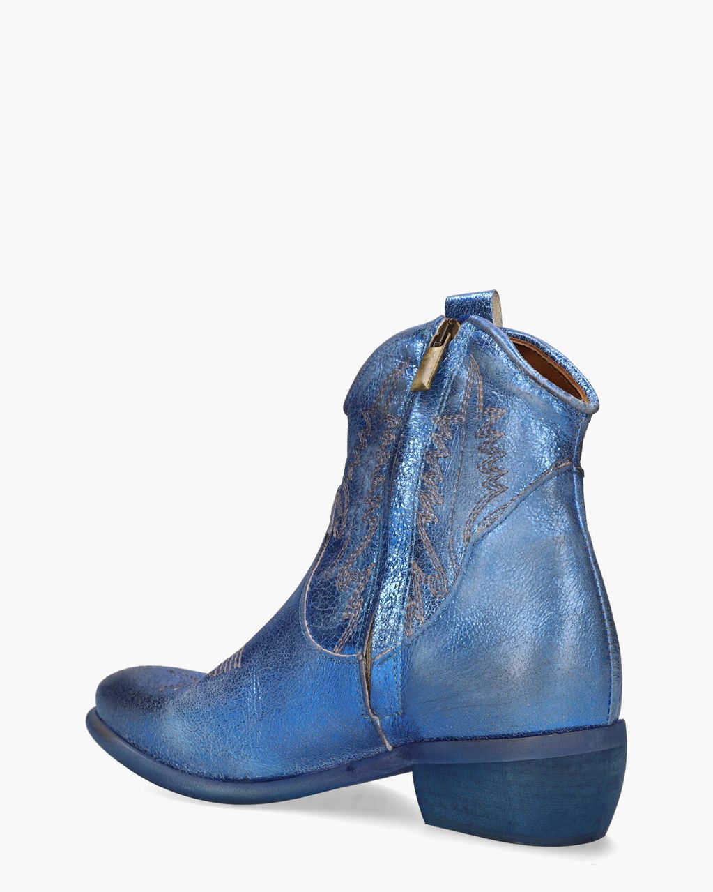 Zoe Italy Tex Blauw Dames Enkelboots