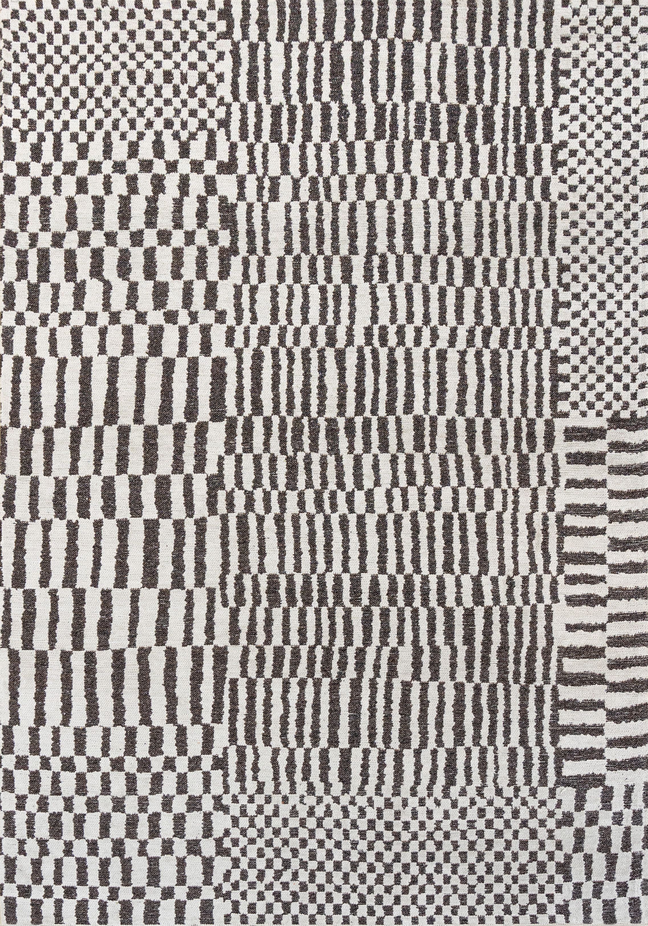 Vloerkleed Caidal 9651 Structures Berber  | Louis de Poortere