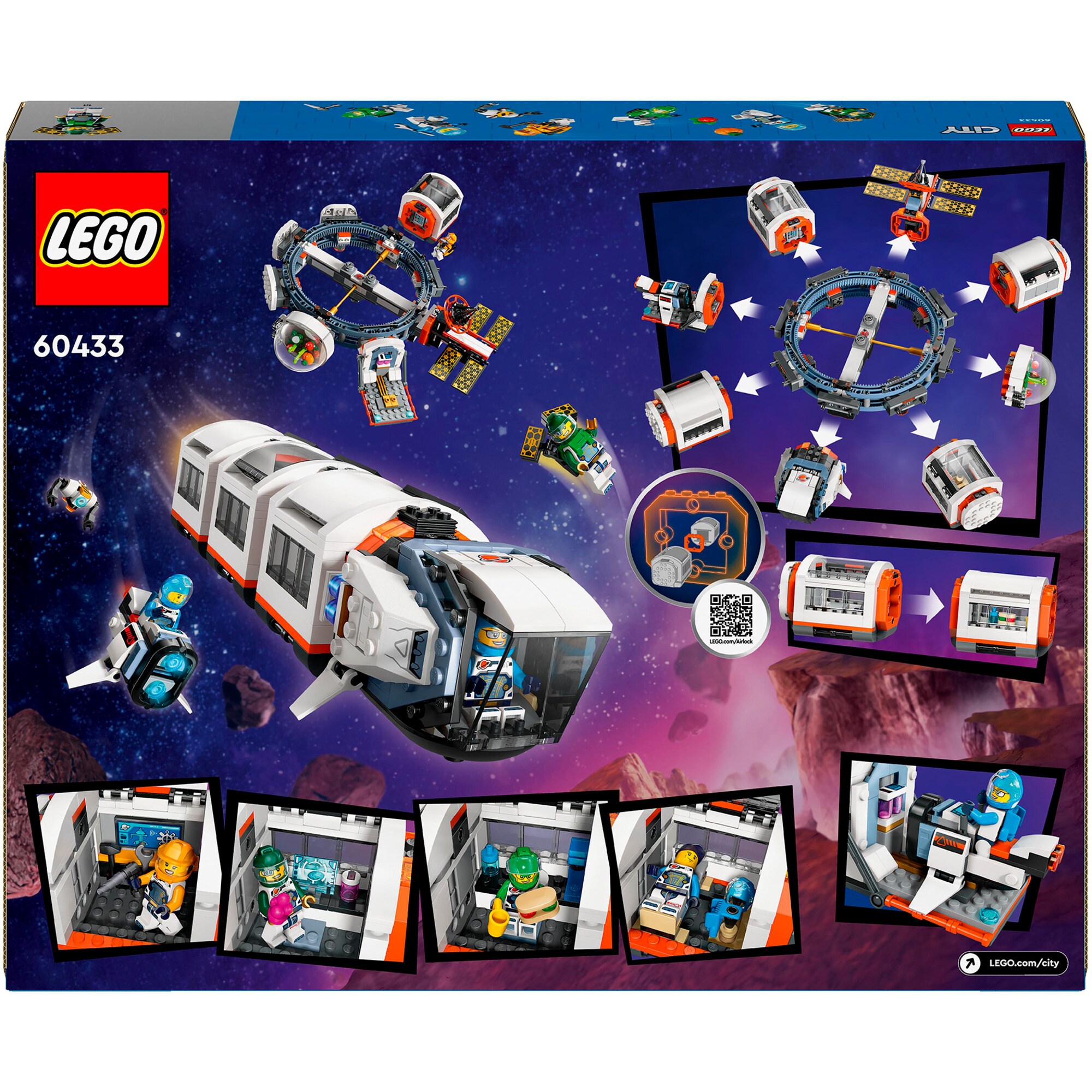 LEGO Konstruktionsspielzeug City Modulare Raumstation