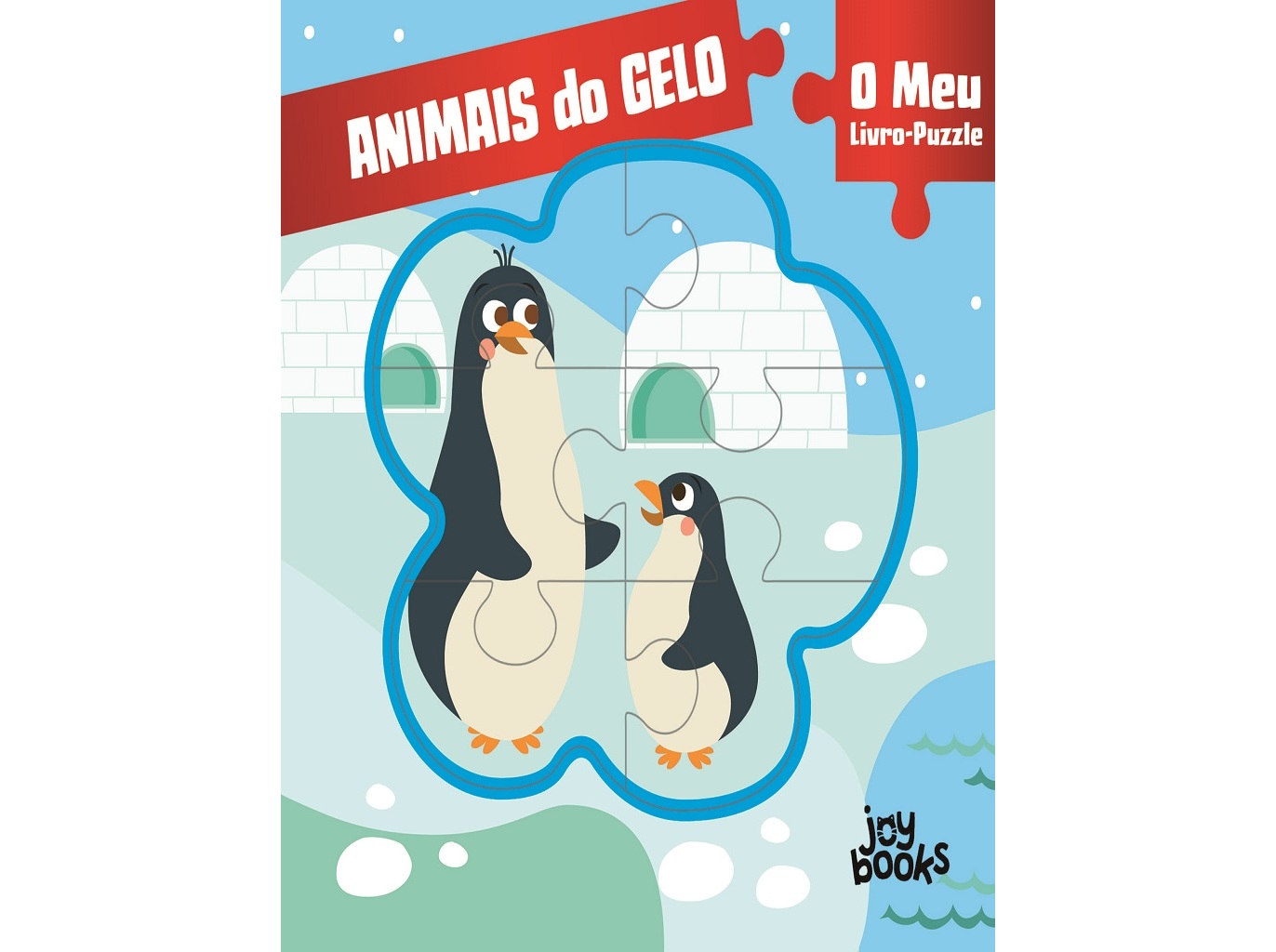 O MEU LIVRO PUZZLE ANIMAIS DO GELO