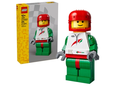 LEGO Grote minifiguur van een coureur (40819)