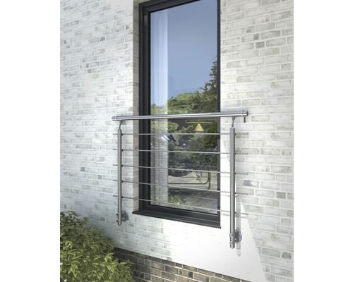 Pertura Silenos verlengstuk voor leuningset aluminium voor Frans balkon (103)