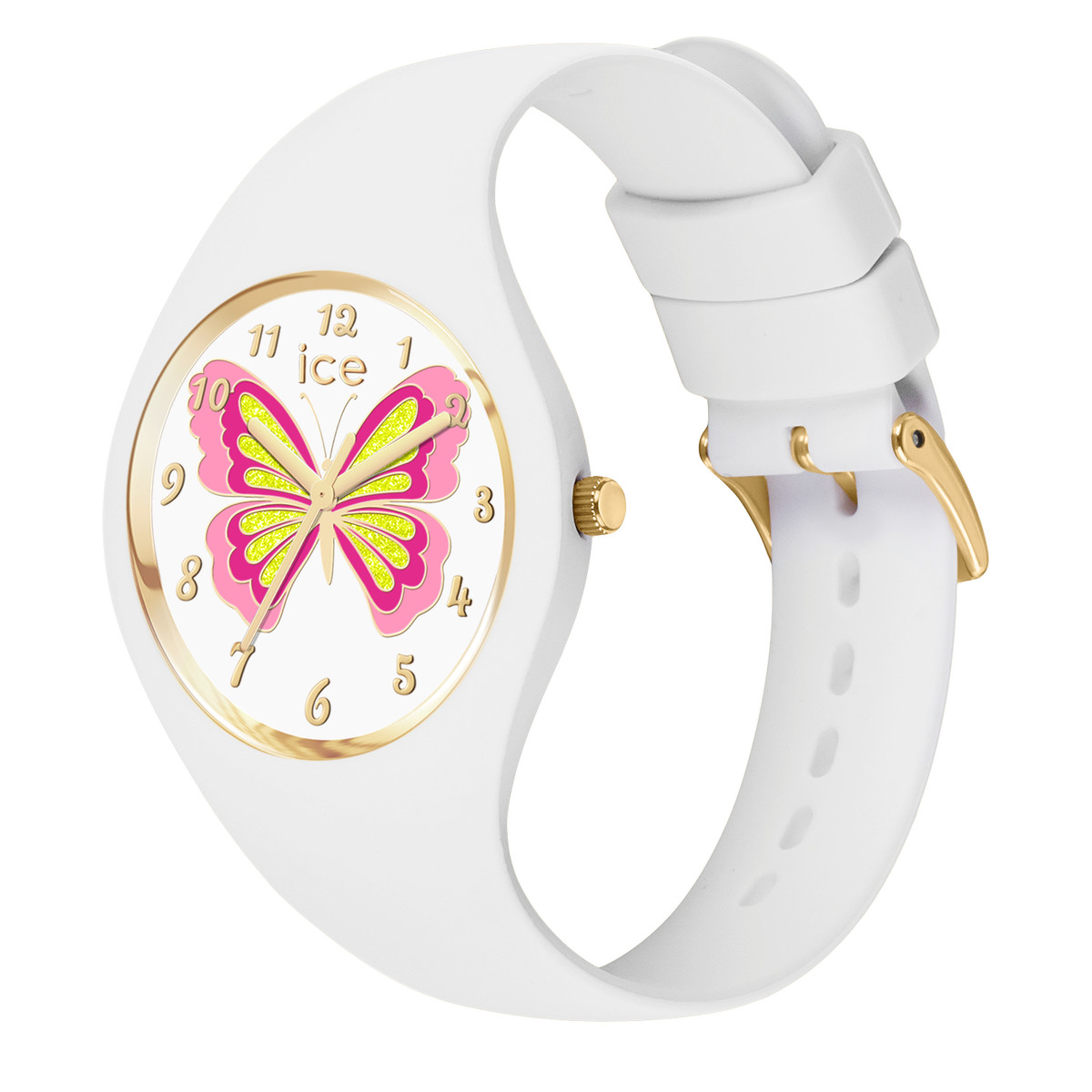 Montre ICE WATCH ice fantasia femme bracelet silicone blanc