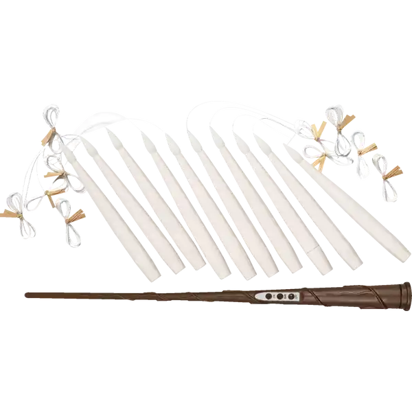 Schwebende LED-Kerzen 10er-Set