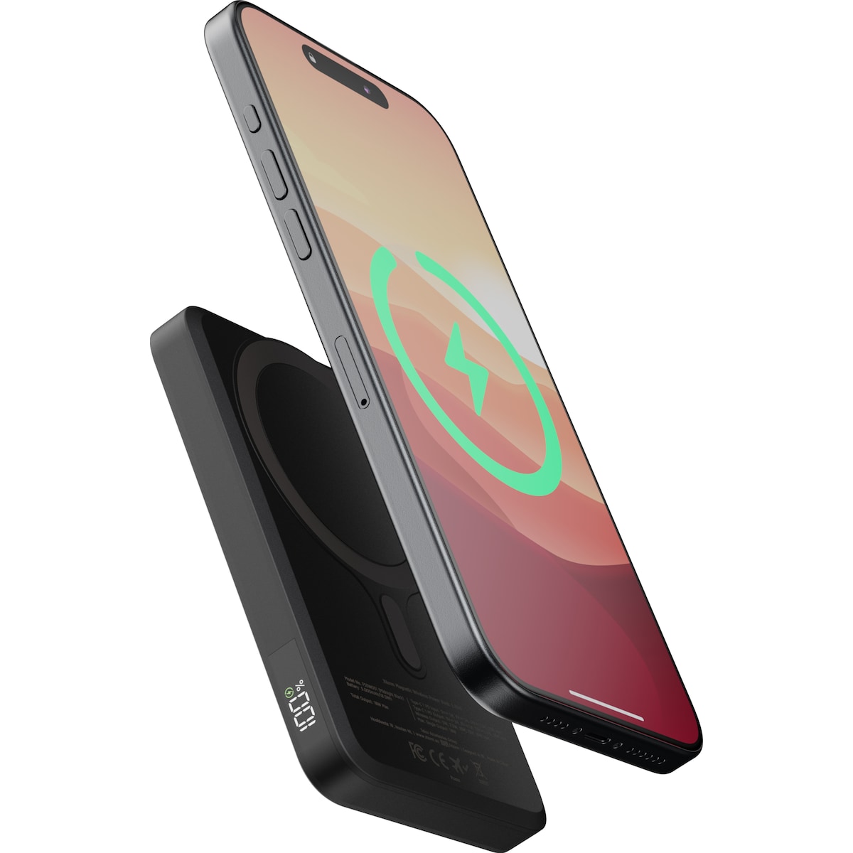Xtorm FS5W051 Magnetic trådløs powerbank (midnattsort)
