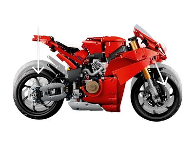 LEGO Ducati Panigale V4 S motor (42202)