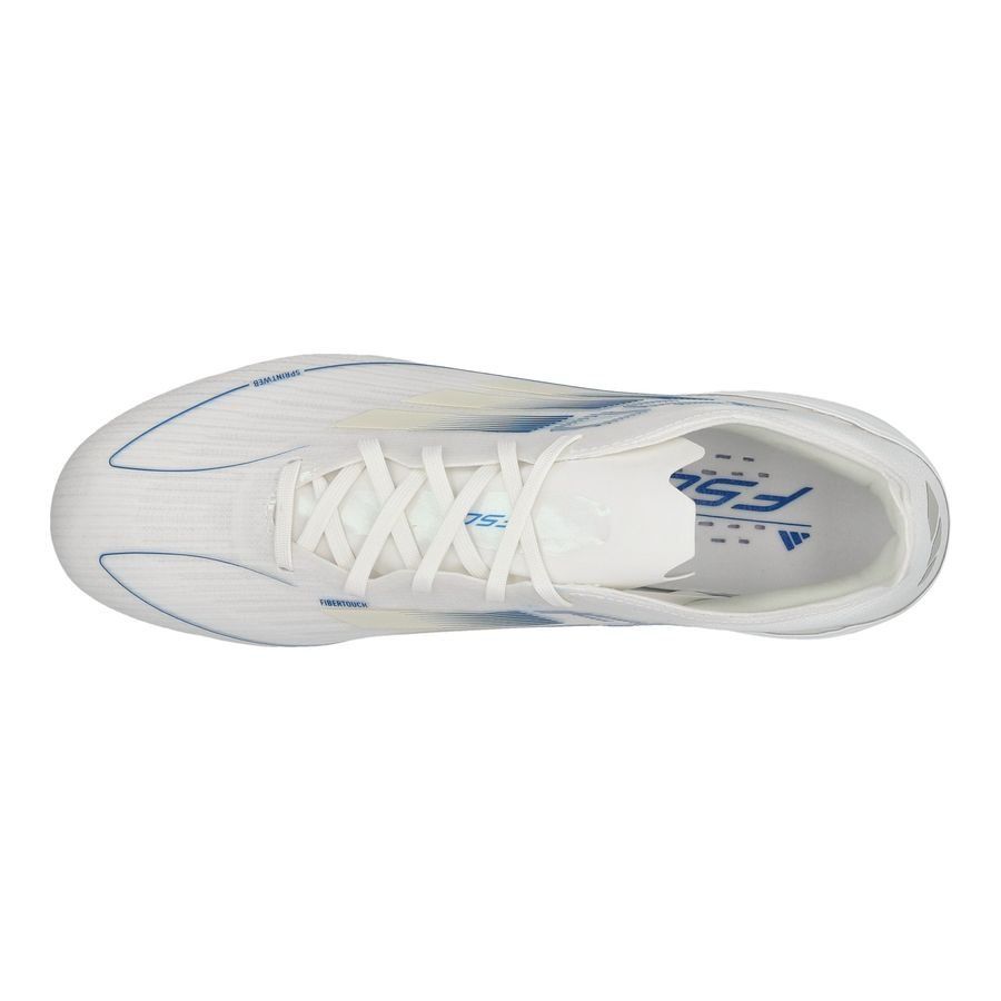 adidas F50 Pro FG Polar Victory - Blanc/Argenté/Bleu