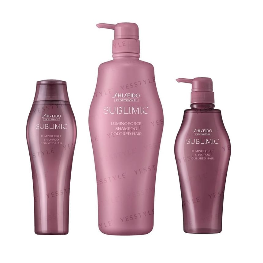 Shiseido - Professionele Sublimic Luminoforce Shampoo Gekleurd Haar