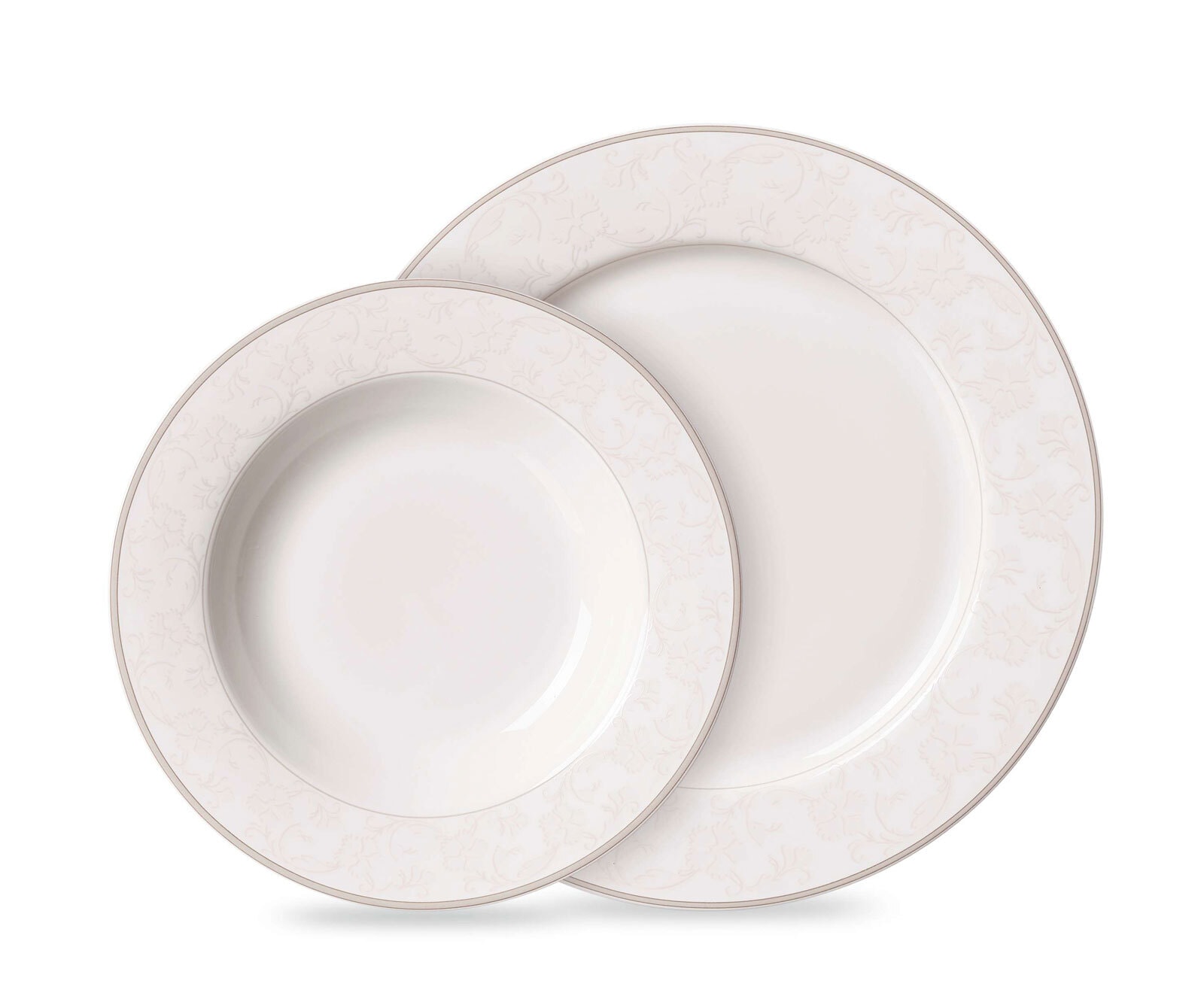 Ritzenhoff & Breker Tafelservice ISABELLA 12-teilig cremeweiß
