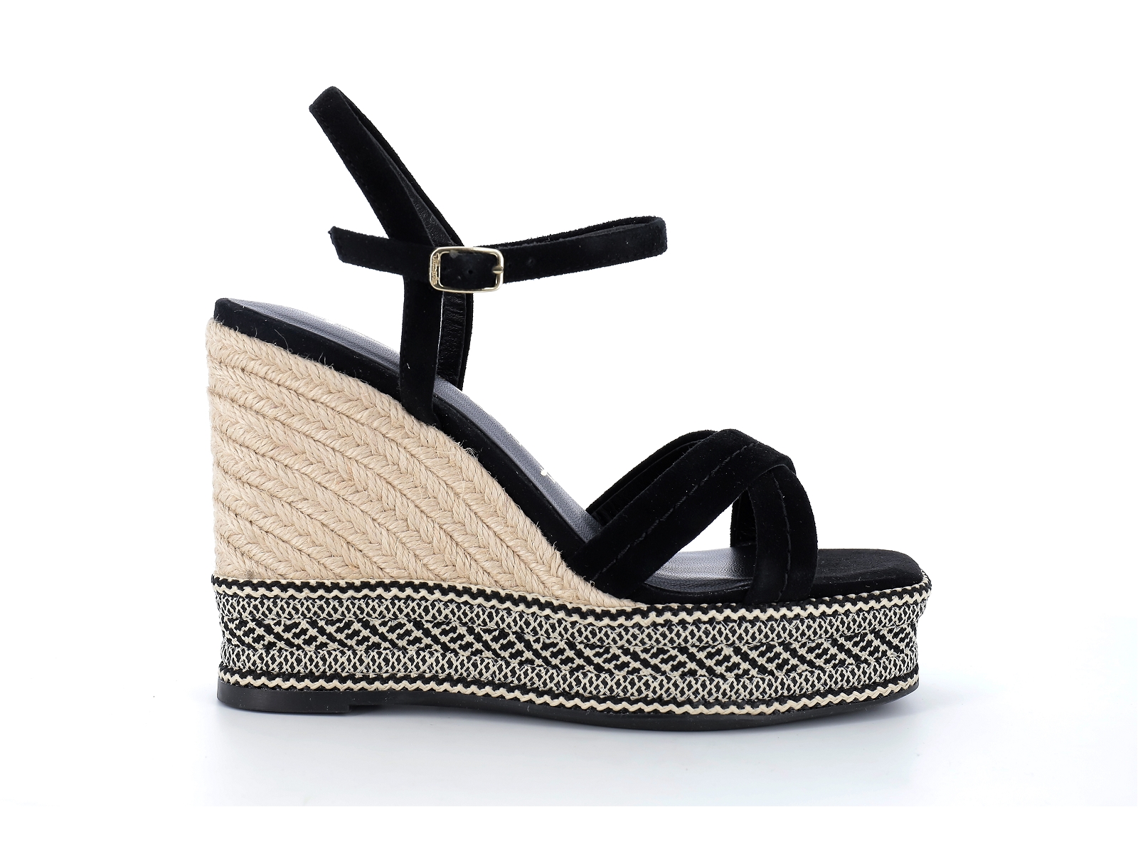 Tamaris-28363 Cuir Velours Noir