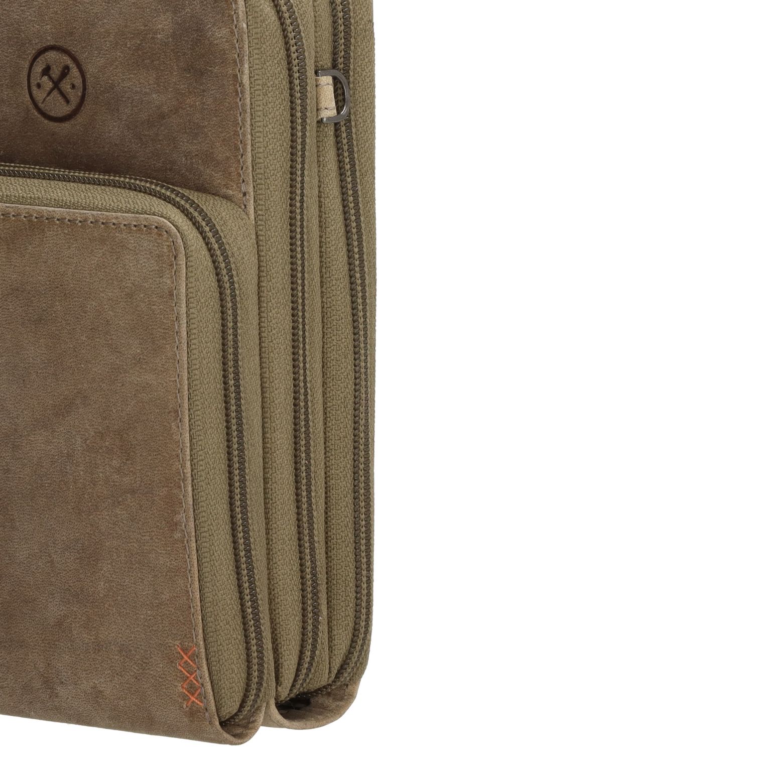 Hide & Stitches Idaho Telefoontasje Donkerzand