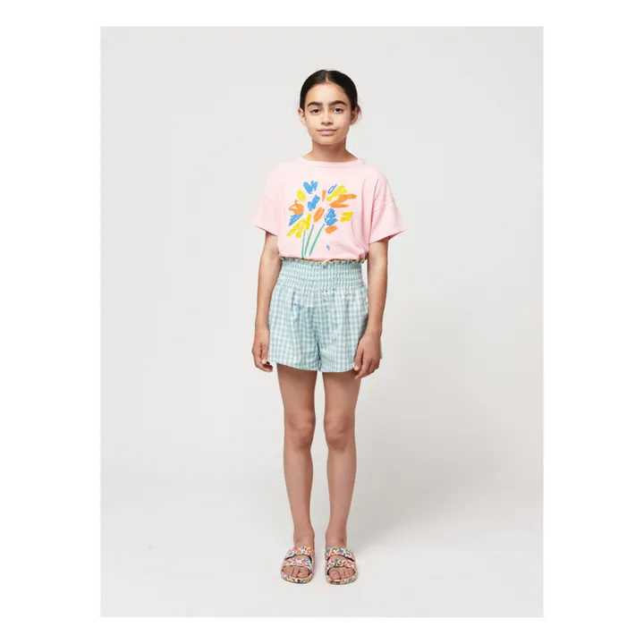 Bobo Choses Short Vichy | Bleu Clair