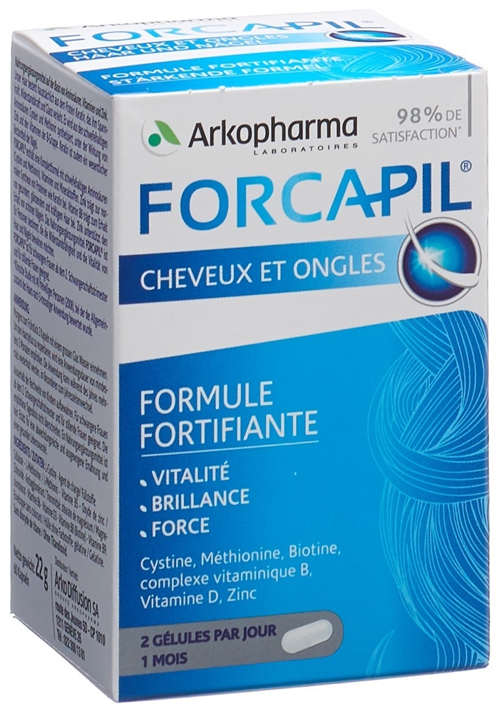 FORCAPIL Kaps 60 Stk<br>60 Stück, Kapsel