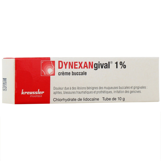 Dynexangival - Anésthésique local bouche