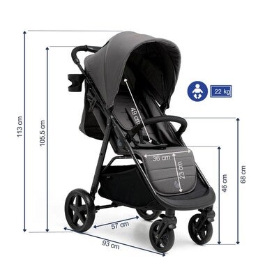 Beemoo BFF20 Trille, Fog Grey