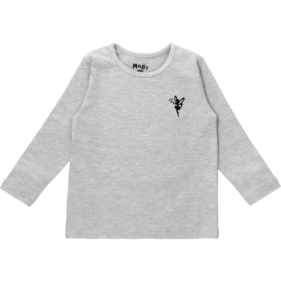 Baby Sweets Shirt Langarm Fairy grau