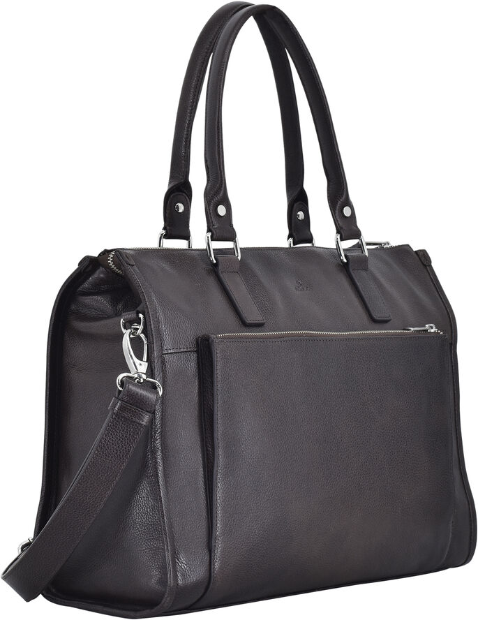 ADAX Napoli working bag Lulu 14 Mørkebrun