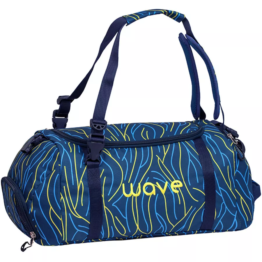 WAVE Rucksack Infinity Set 3-teilig Yellow Lines