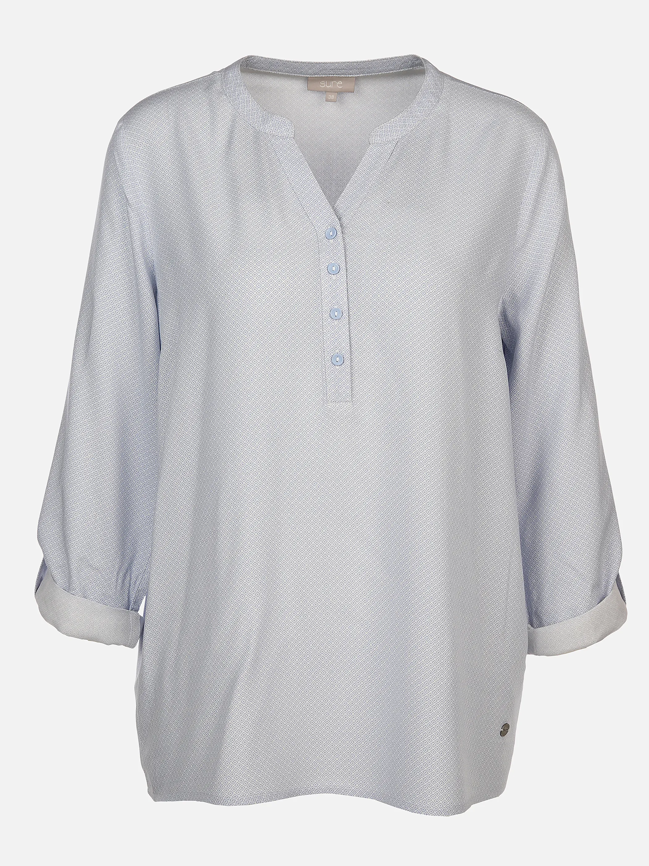 Damen Bluse im Minimalprint