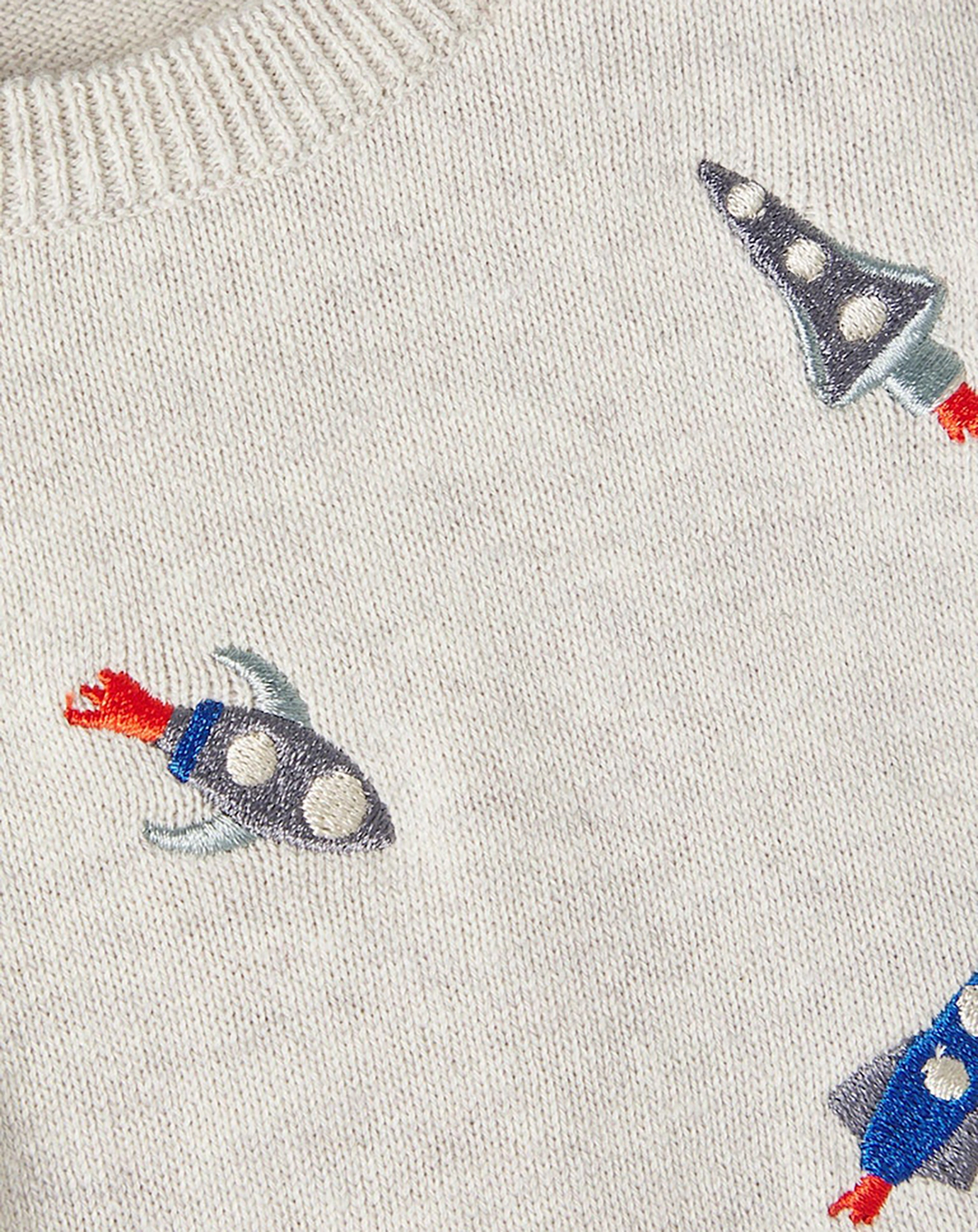 Pullover NBMNUSOM AOP in peyote melange
