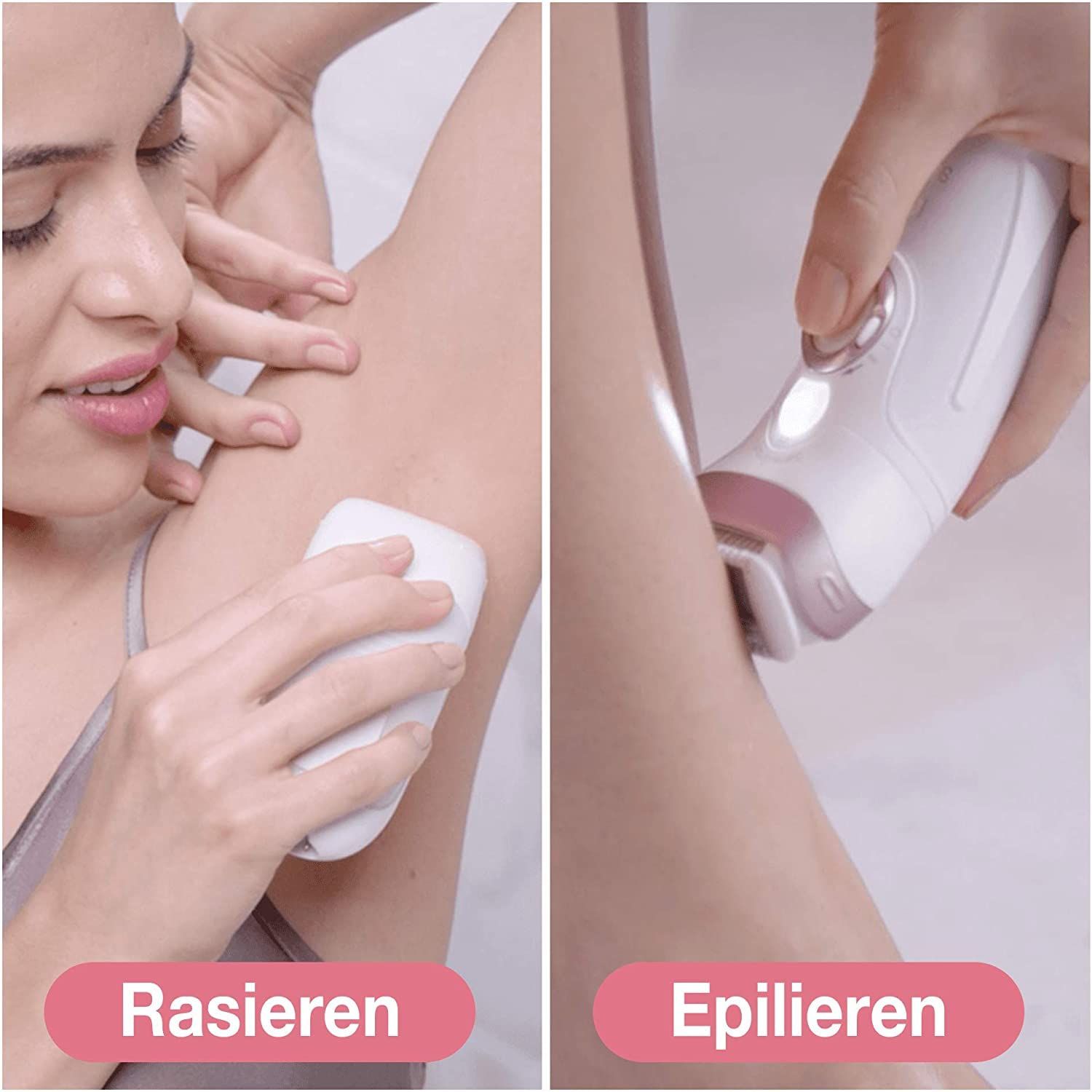 Braun Silk-épil 9 Beauty-Set, Epilierer Damen, Haarentfernung, FaceSpa Gesichtsepilierer