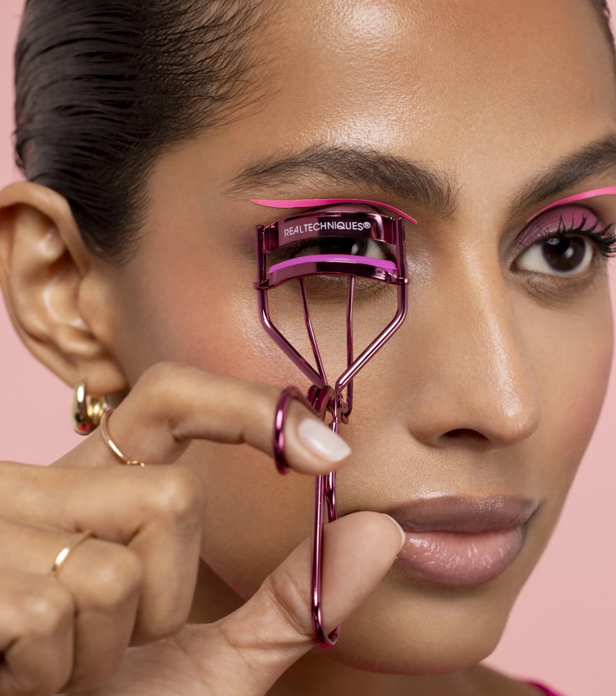 Real Techniques - Conjunto Double Time Brush + Lash set