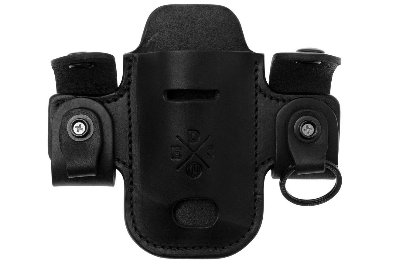 1791 EDC Heavy Duty Action-Snap Solo Ambi EDC-HD-AS-SL-BLK-A Black, lederen riemholster