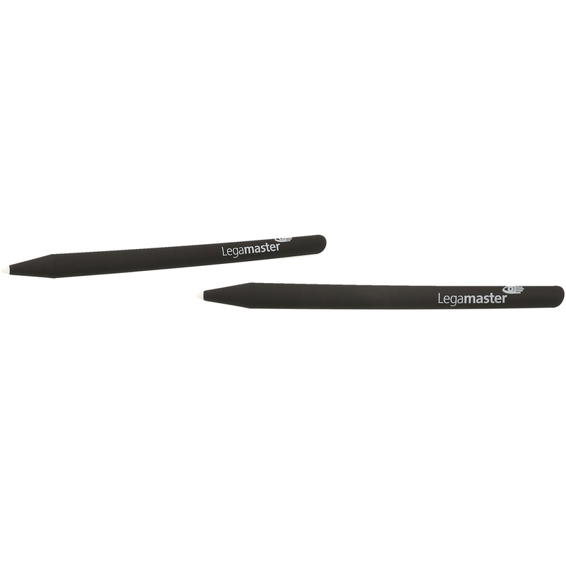 Legamaster Ergonomischer Stift für E-Screen TS3, 2er Set, magnetisch, schwarz