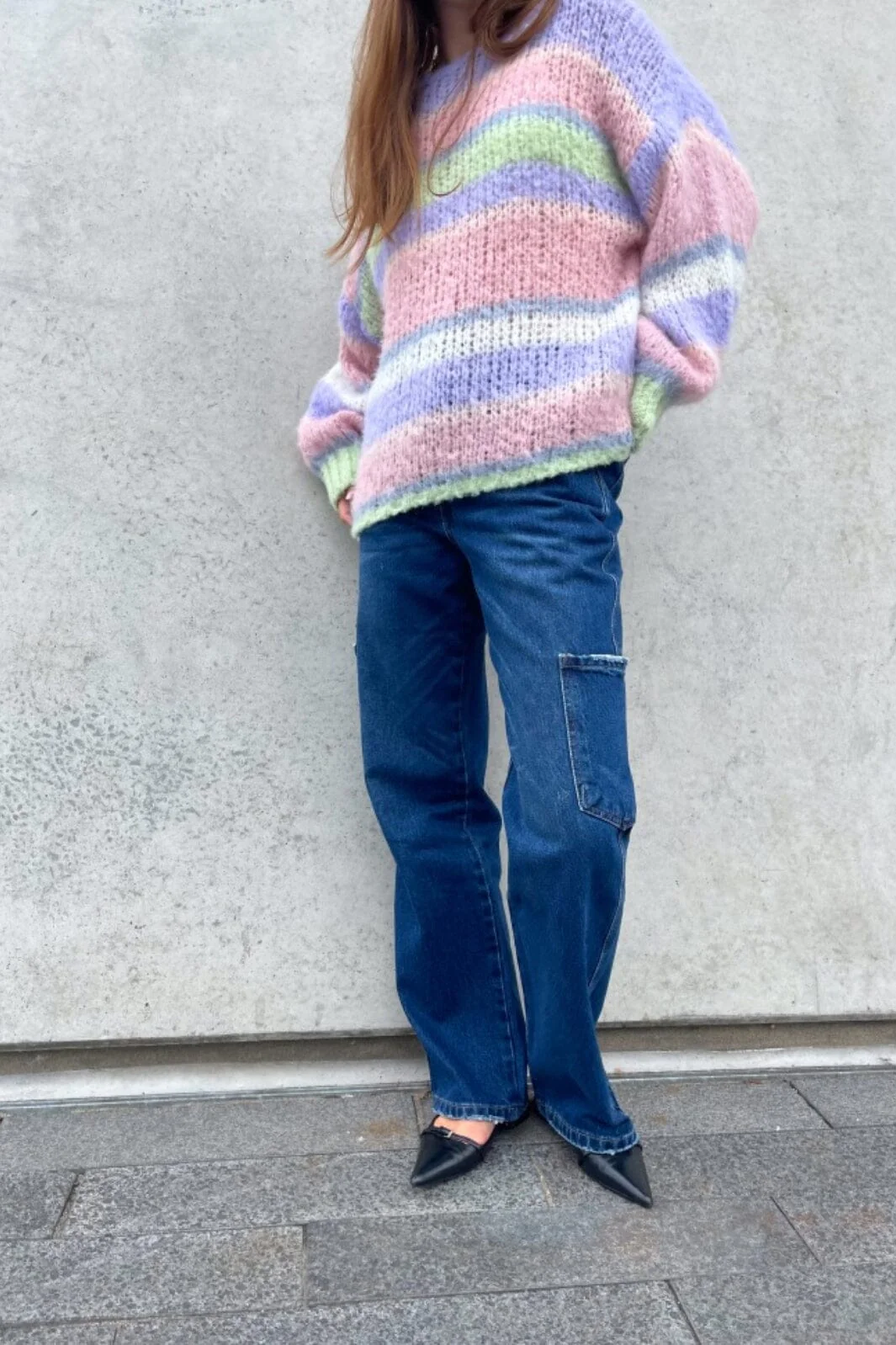 Noella Rory Cargo Jeans 188 dark blue washed