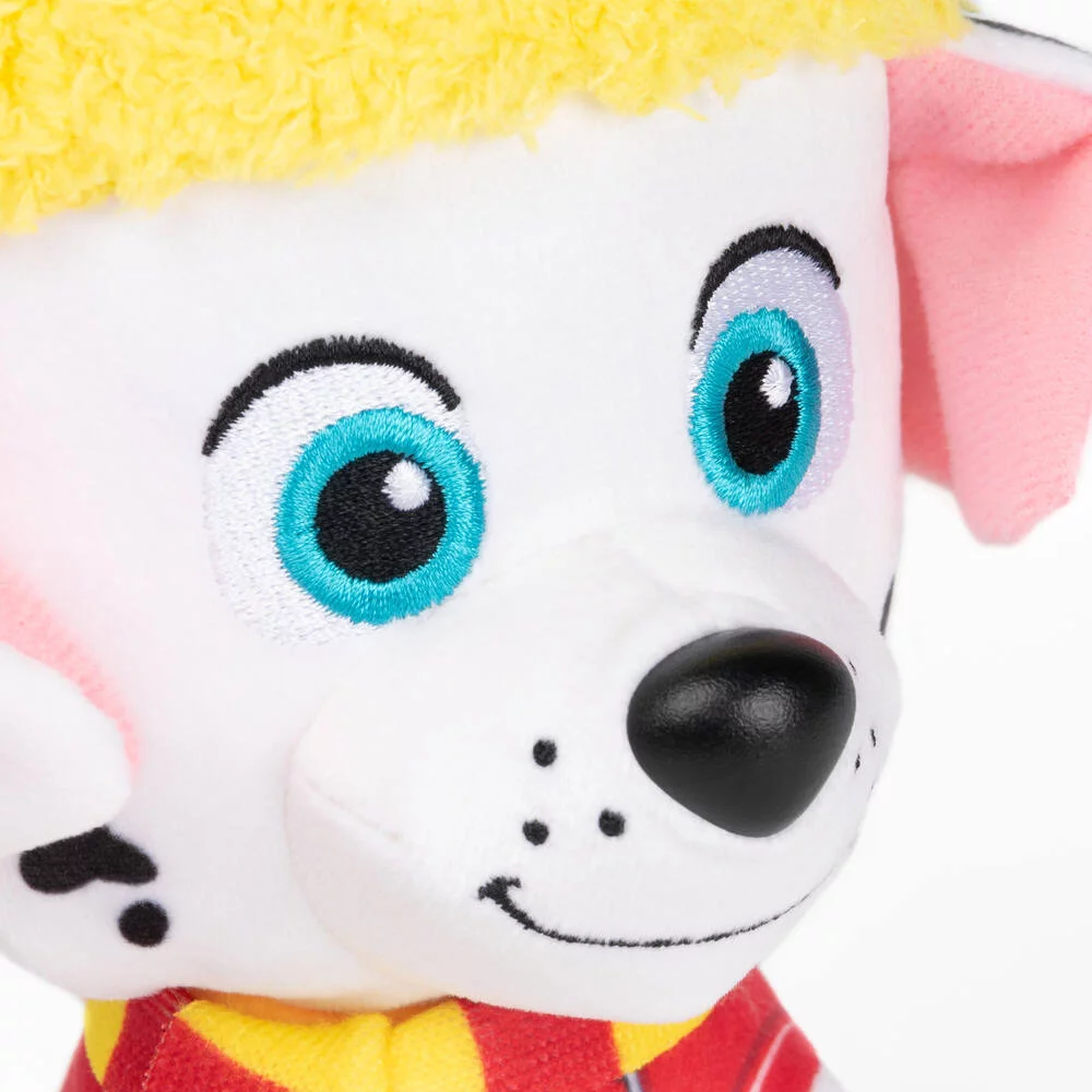 PAT'PATROUILLE - PELUCHE 15 CM MARCUS WINTER HOLIDAY