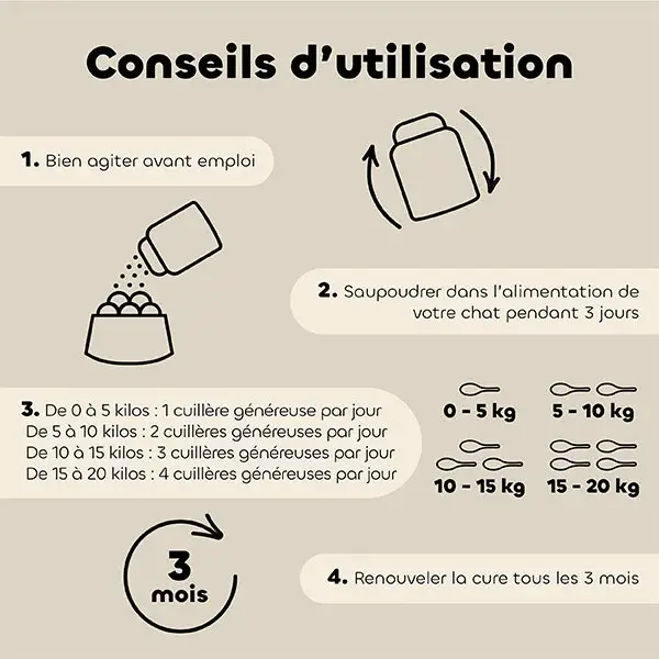 Biovetol - Alimentaire Bien-Être - Poudre Alt'vers Petit Chien Bio <20kg - 30g