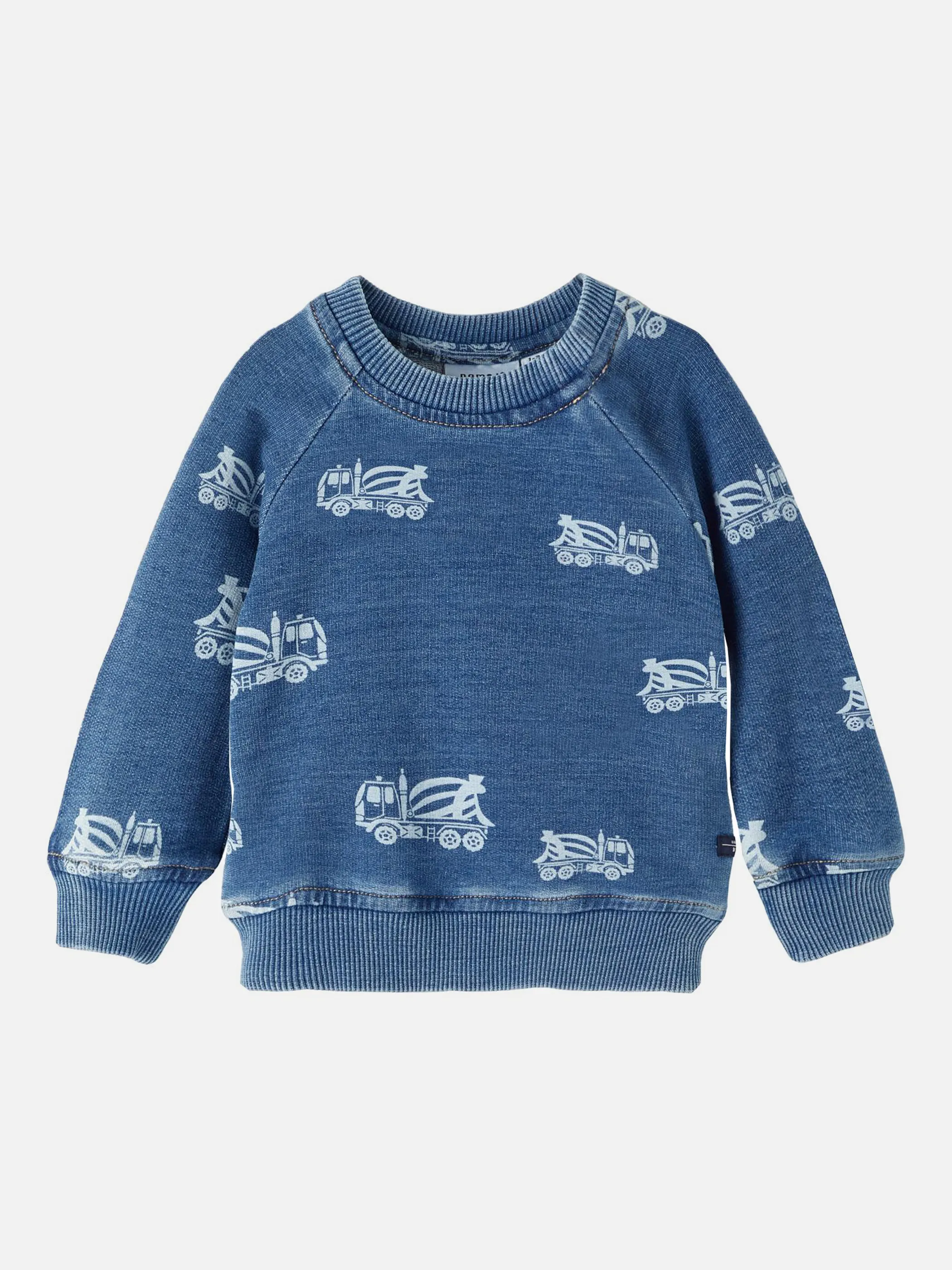 Jungen Sweatshirt mit Alloverprint